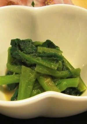 菜花のおひたし(透析食)-レシピのメイン写真