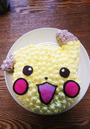 ピカチュウケーキ-レシピのメイン写真