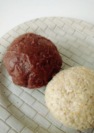 オートミール簡単レンチンおはぎ　-レシピのメイン写真