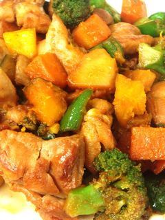 鶏肉とゴロゴロ野菜の照り焼き-レシピのメイン写真