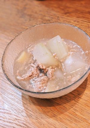 冬瓜と豚ひき肉のスープ-レシピのメイン写真