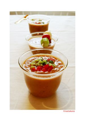 飲むサラダ！ビタミンコオロギ♥ガスパチョ-レシピのメイン写真