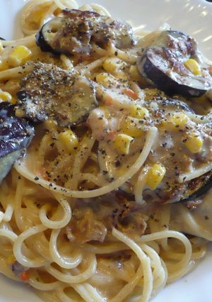 ☆簡単♪なすのトマトクリームパスタ☆-レシピのメイン写真