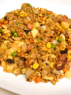 カレー味のパイナップルチャーハン-レシピのメイン写真