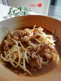 焼肉のたれで☆最強!豚もやし-レシピのメイン写真