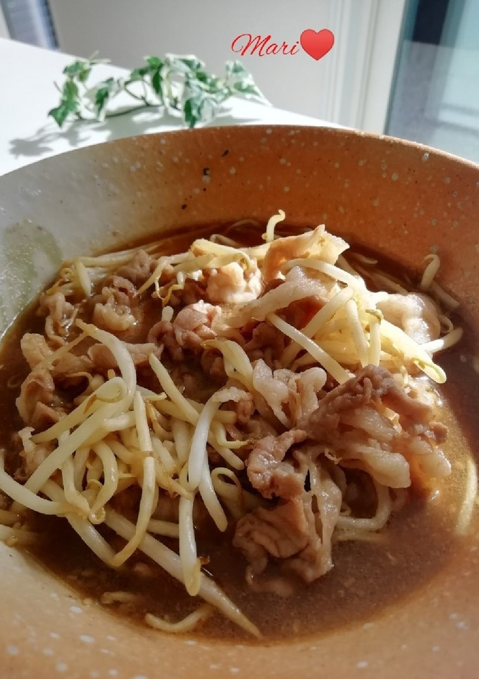 焼肉のたれで☆最強！豚もやし-レシピのメイン写真