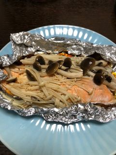 鮭のホイル焼き♪-レシピのメイン写真