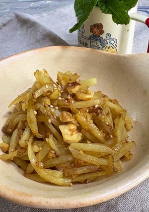 じゃがいものカレー風味きんぴら-レシピのメイン写真