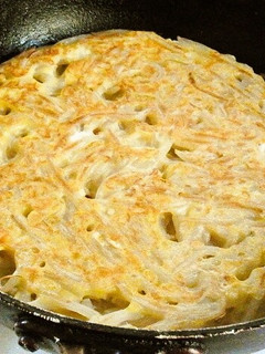 簡単!もやしとベーコンのお好み焼き-レシピのメイン写真