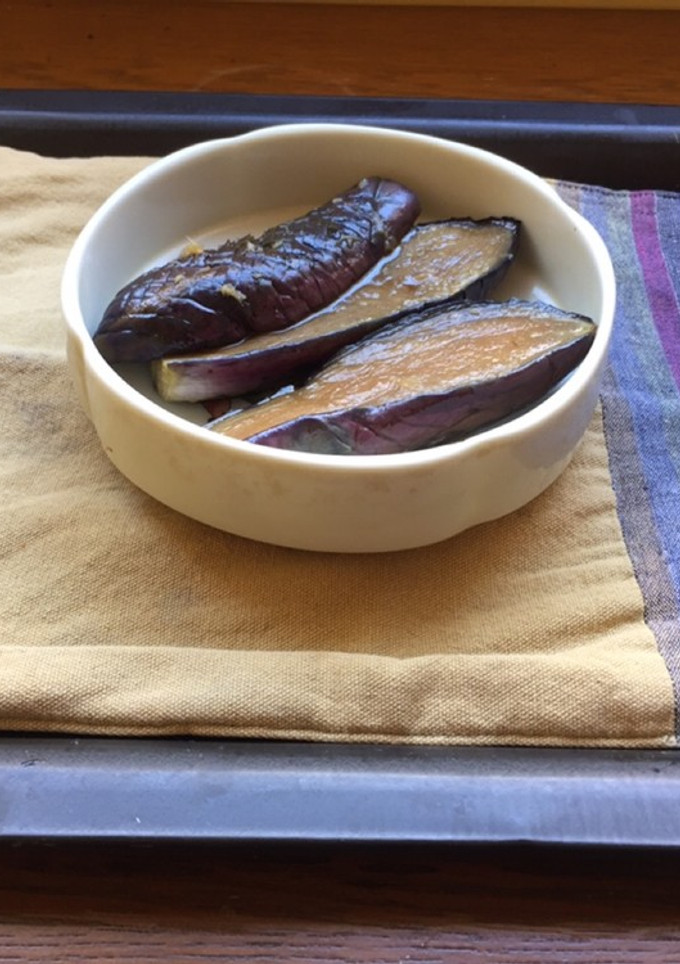 茄子の揚げ浸し麺つゆ漬け-レシピのメイン写真