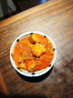 肩ロース肉団子のトマト野菜餡掛け-レシピのメイン写真