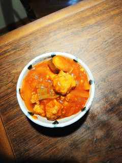 肩ロース肉団子のトマト野菜餡掛け-レシピのメイン写真