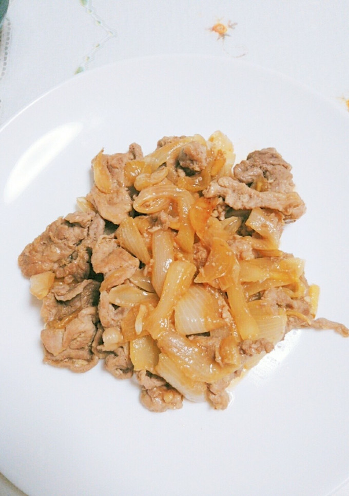 さっぱり肉じゃが風炒め-レシピのメイン写真