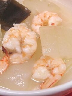 冬瓜とエビの塩煮-レシピのメイン写真