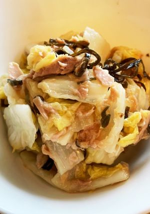 白菜とツナの冷製サラダ-レシピのメイン写真