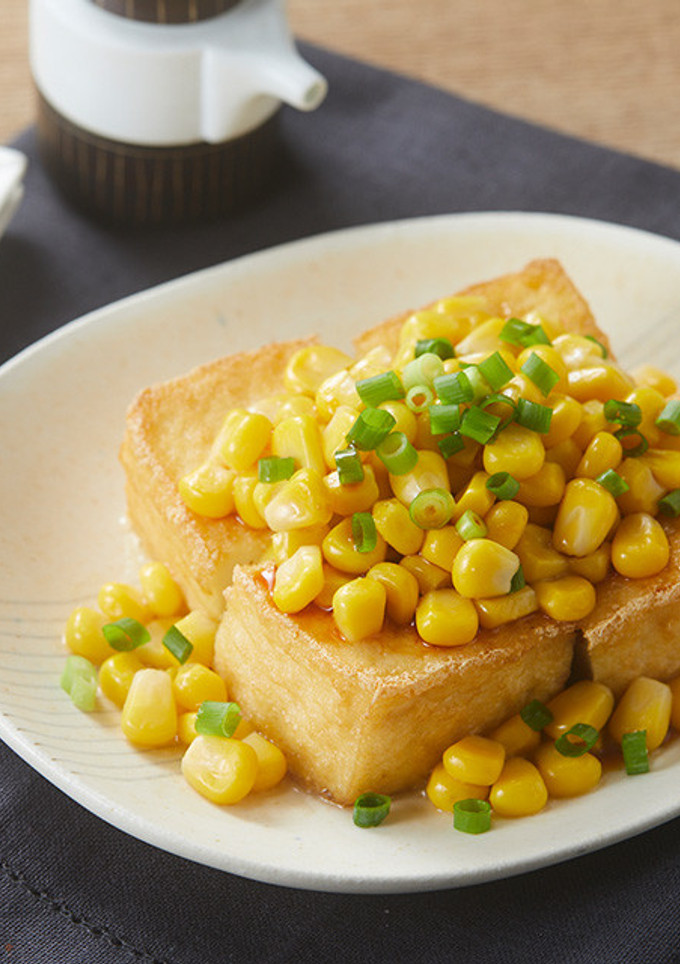 焼き厚揚げバタコ-レシピのメイン写真