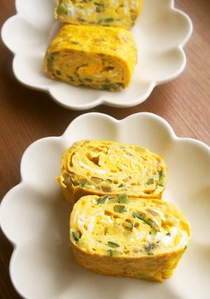 山形だし入り♪シャキシャキ卵焼き♪-レシピのメイン写真