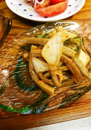ぜんまいとキムチ和え-レシピのメイン写真