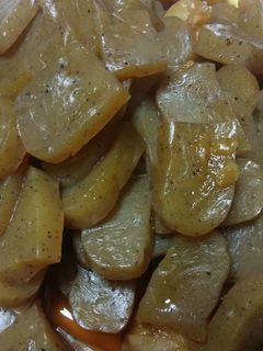 こんにゃくと玉ねぎの煮物-レシピのメイン写真