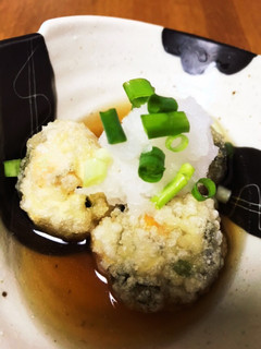 アーサー入り揚げ出し豆腐-レシピのメイン写真