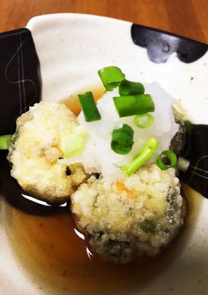 アーサー入り揚げ出し豆腐-レシピのメイン写真
