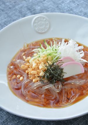 冷やしぶっかけそば風ところてん-レシピのメイン写真