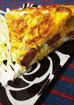 簡単メイン♪スパニッシュオムレツ-レシピのメイン写真