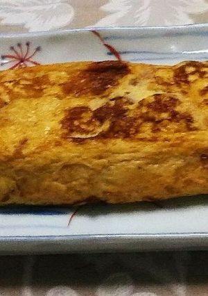 さんまの蒲焼きと野菜の鰻巻き卵風-レシピのメイン写真