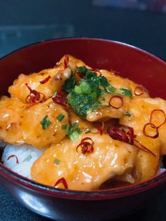 ムネ肉ぷるぷる 鶏マヨ丼-レシピのメイン写真