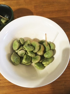 そら豆の胡麻油炒め-レシピのメイン写真