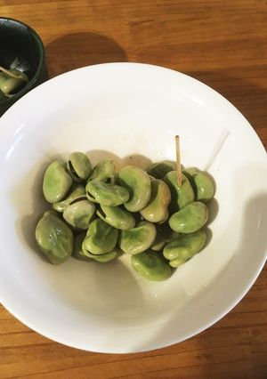 そら豆の胡麻油炒め-レシピのメイン写真