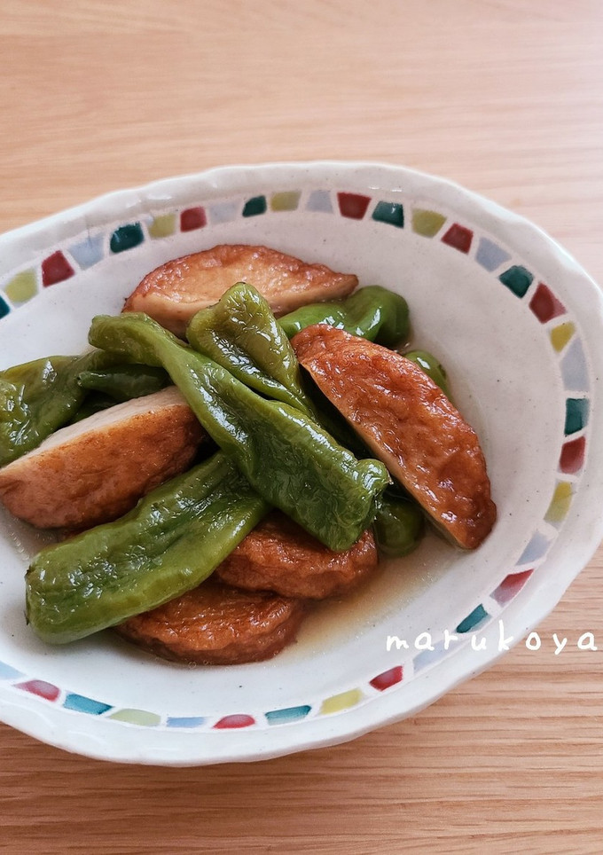 簡単 ししとうとさつま揚げの煮物-レシピのメイン写真