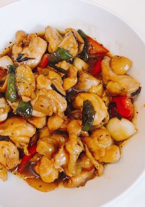 甘口の三杯鶏(中華料理)-レシピのメイン写真