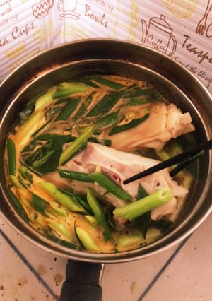 豚足のスープ-レシピのメイン写真