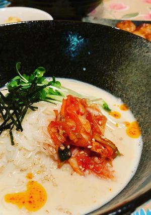 暑い日に◎ お手軽な豆乳そうめん-レシピのメイン写真