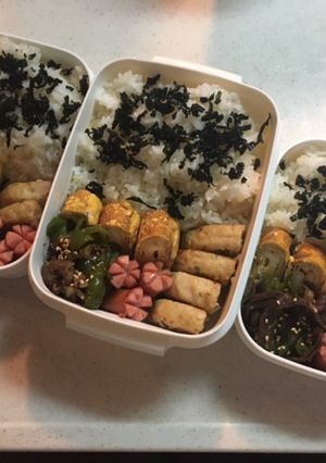 高校生お弁当（2020.7.21）-レシピのメイン写真