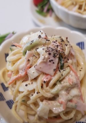 お二人さんの☆スパゲッティーサラダ！-レシピのメイン写真
