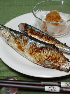 フライパンで☆さんまの塩焼き-レシピのメイン写真