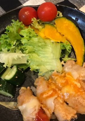 えのきと豚バラのケチャップチーズ煮-レシピのメイン写真