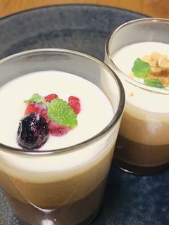 夏のデザートに!コーヒームース-レシピのメイン写真