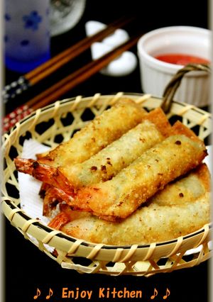 海老と大葉のパリパリ揚げ餃子-レシピのメイン写真