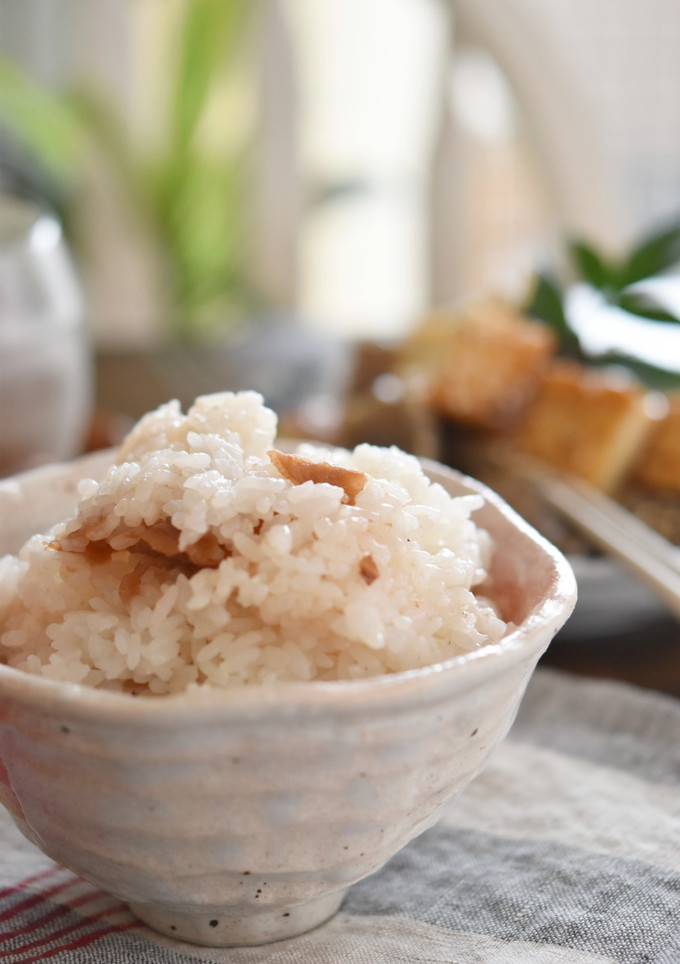 梅干しの炊き込みご飯【冷凍作り置き】-レシピのメイン写真