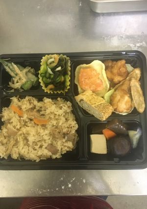 幕の内弁当用炊き込みご飯8合-レシピのメイン写真