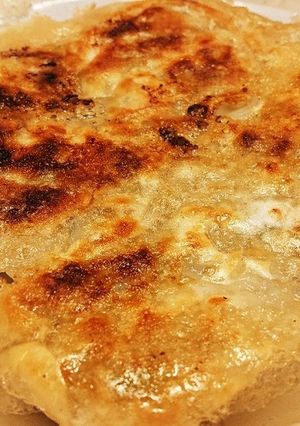 丸岡の餃子をとにかくぶっこんで焼く-レシピのメイン写真