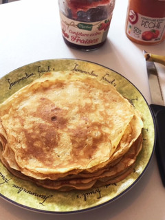休日の朝ごはんに簡単クレープ-レシピのメイン写真