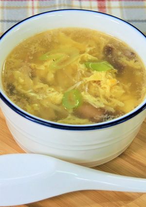 【動画あり】鶏むね肉の中華風スープ-レシピのメイン写真