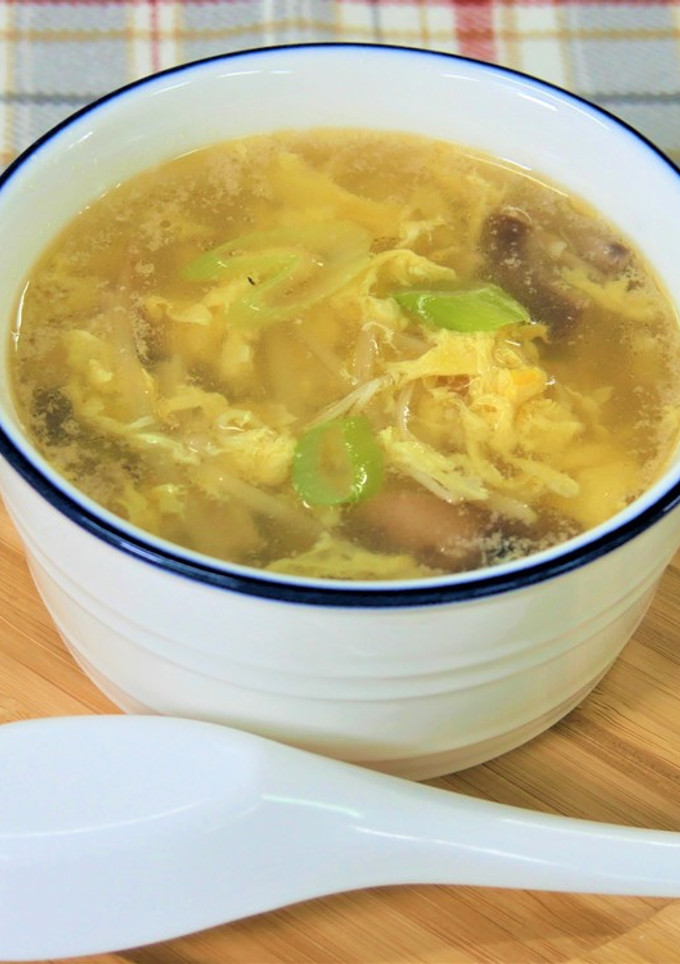 【動画あり】鶏むね肉の中華風スープ-レシピのメイン写真