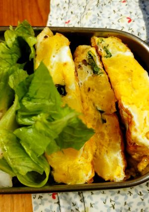 お弁当に！じゃがバター卵焼き-レシピのメイン写真