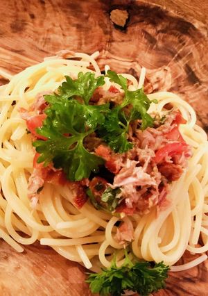 トマトとツナの冷製スパゲティ-レシピのメイン写真