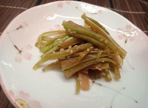 素敵な食感　夕顔の皮のきんぴら-レシピのメイン写真
